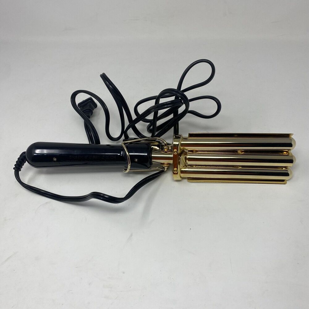 Vidal Sassoon Model VS184 Gold Series Wave Iron - Picture 2 of 8